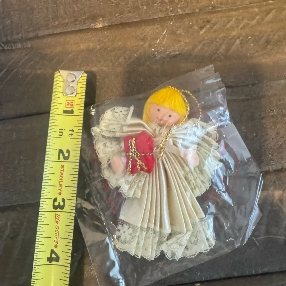 Vintage Russ Angel Christmas Ornament